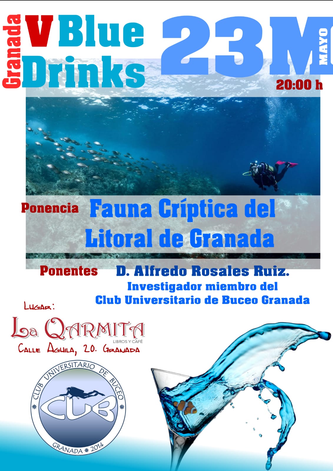 Blue Drinks Granada: "Fauna Críptica del Litoral de Granada"