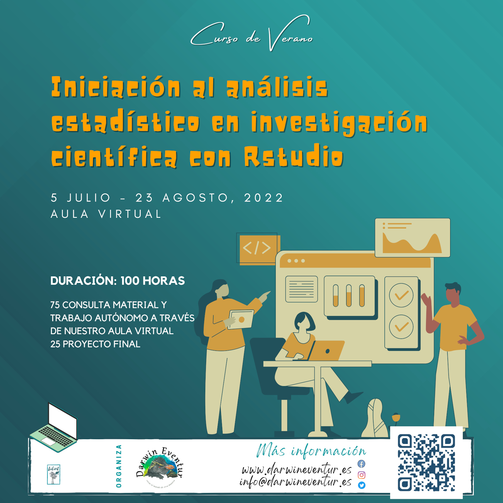 Curso Virtual "Iniciación al Análisis Estadístico en Investigación Científica con RStudio"