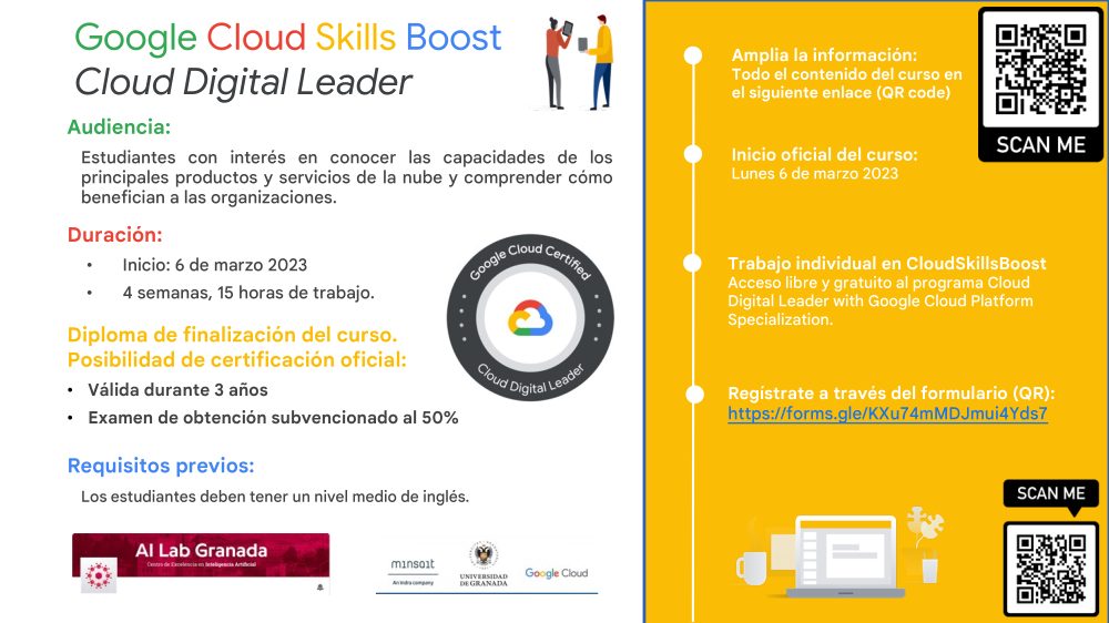 Programa Google Cloud Skills Boost. Cloud Digital Leader