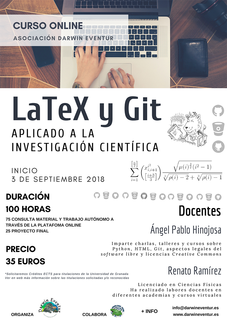  LaTeX y Git aplicado a la investigación científica ONLINE 