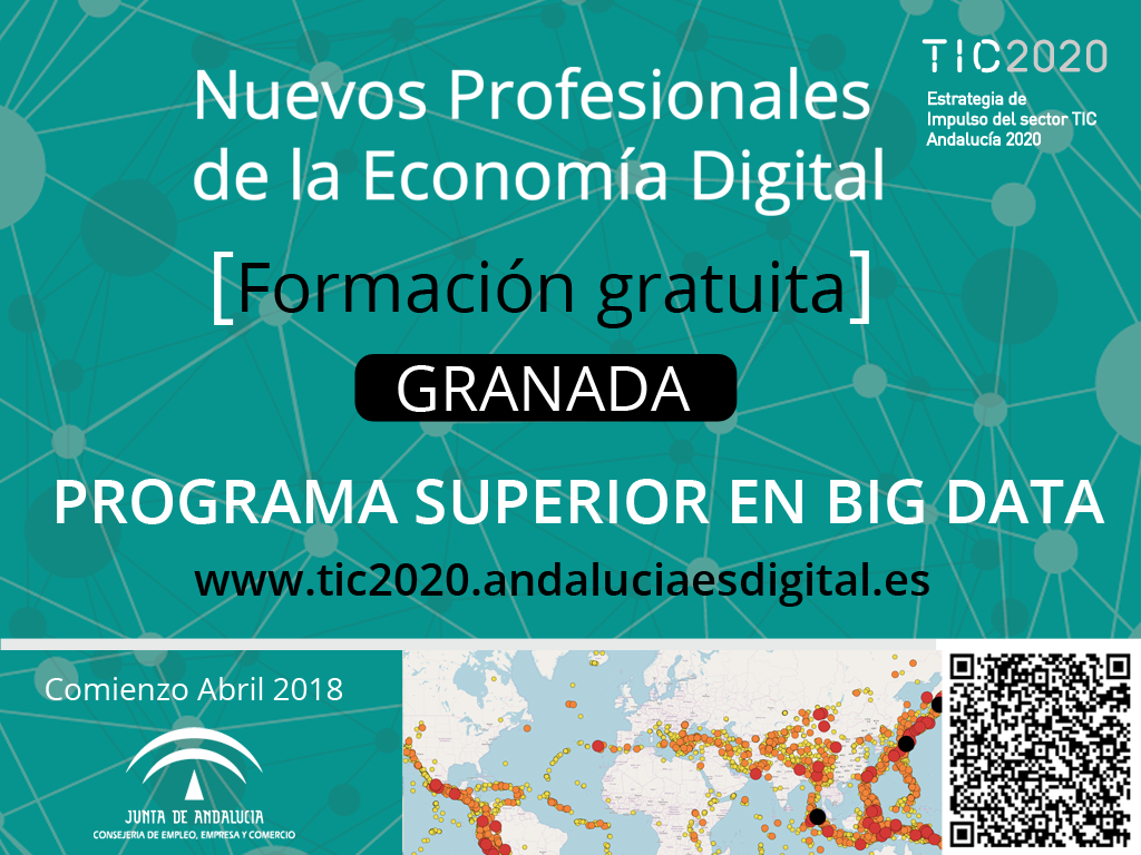 Formación gratuita y presencial en Big Data (Granada)