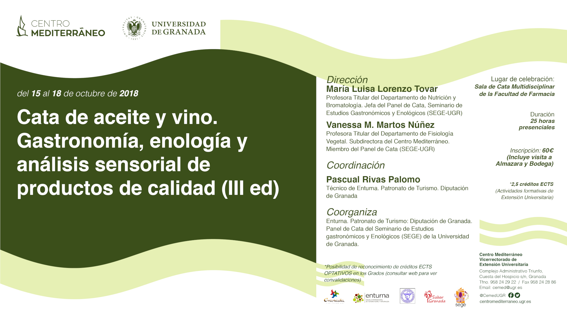  Cata de aceite y vino. Gastronomía, enología y análisis sensorial de productos de calidad (III ed).