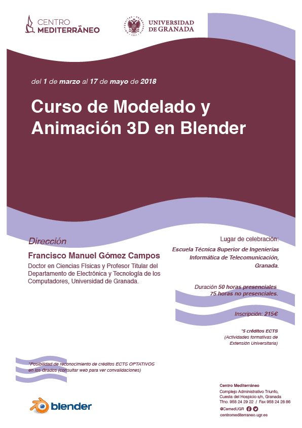 Curso de Modelado y Animación 3D en Blender (2018)