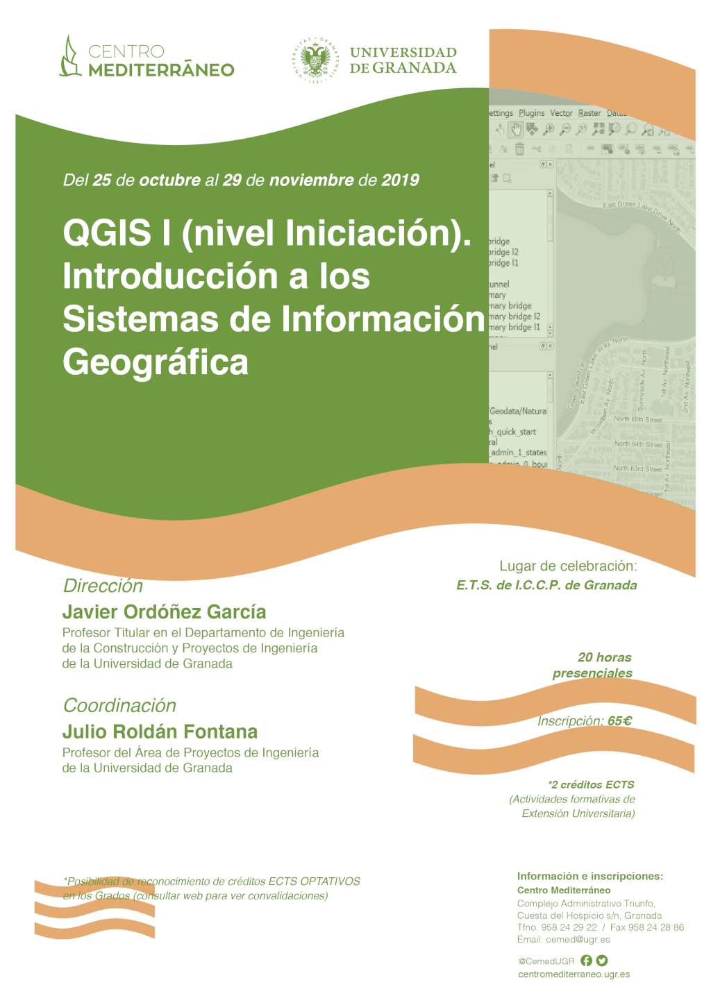 Curso QGIS I (nivel Iniciación). Introducción a los Sistemas de Información Geográfica. 
