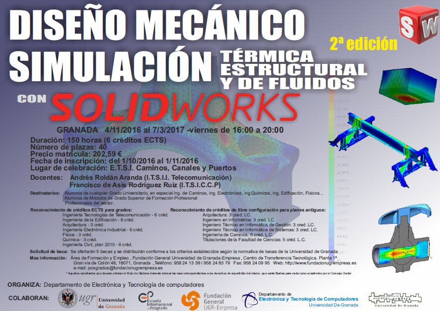 Curso de Diseño mécanico y sumulación térmica, de fluidos y estructural con SOLIDWORKS (2ª Edición)