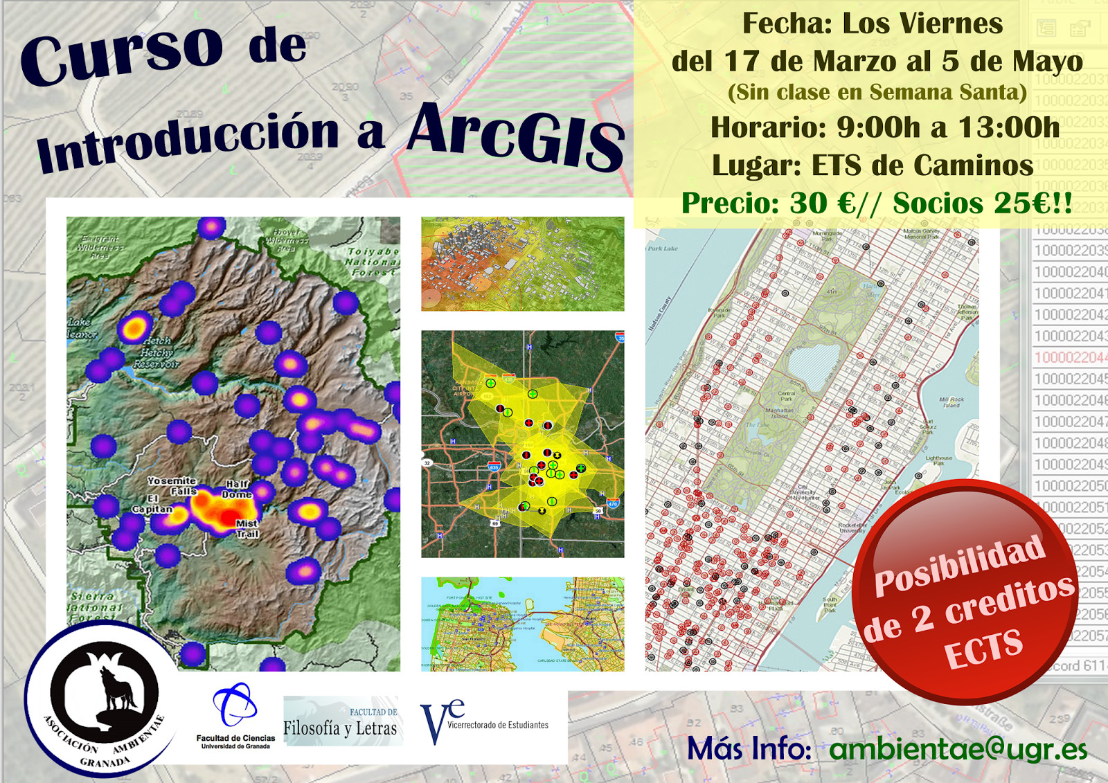 Curso "Introducción a ArcGIS" de la Asociación Ambientae