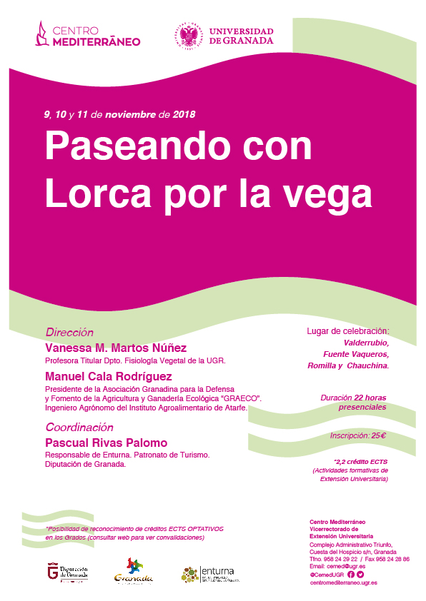 Curso: Paseando con Lorca por la Vega