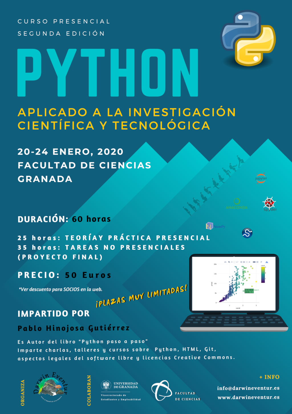 Curso "Python aplicado a la Investigación Científica y Tecnológica" 2ª edición