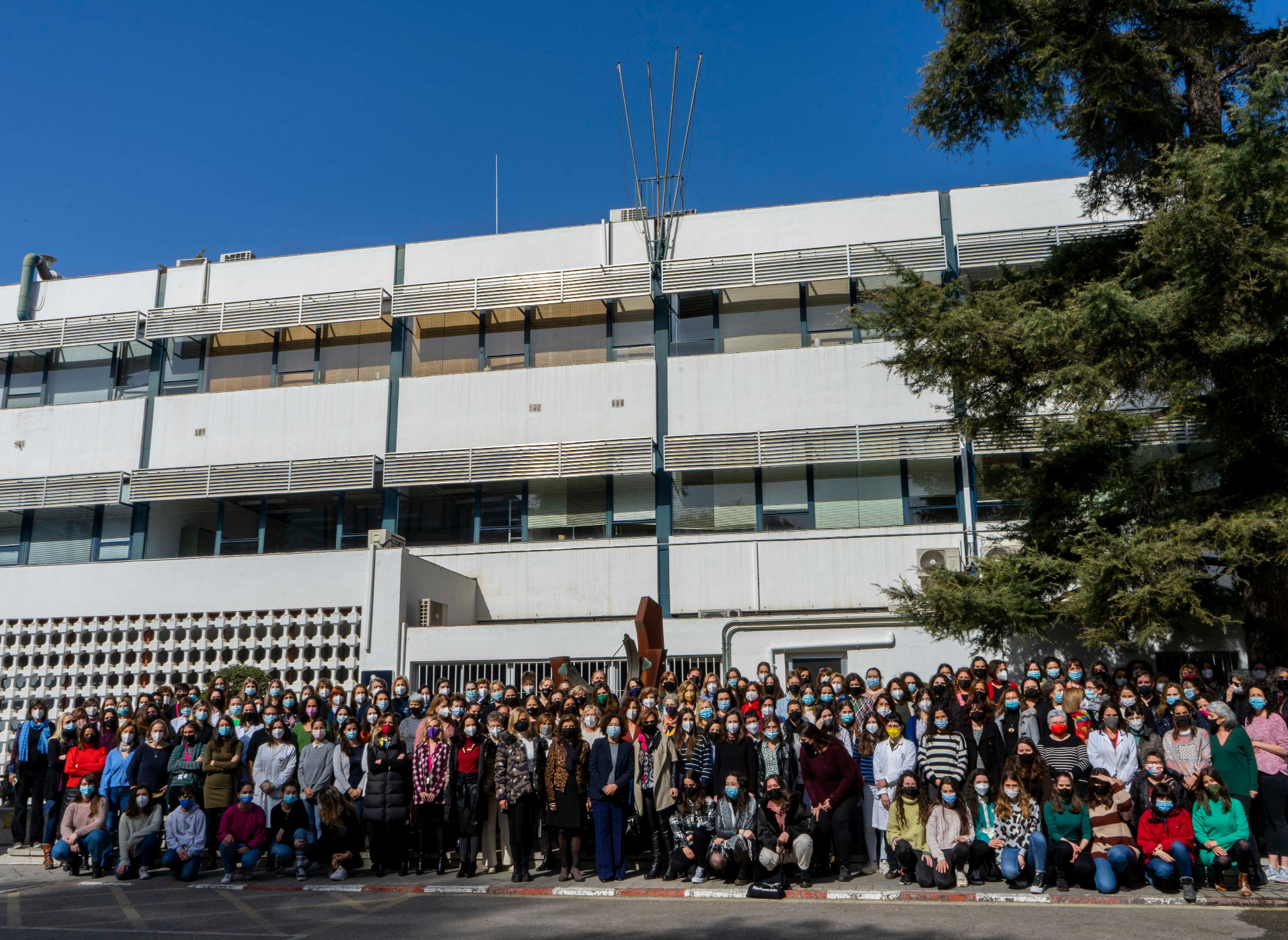Fotografía conmemorativa del 11F de 2022, Día de la Mujer y la Niña en la Ciencia en la Facultad de Ciencias