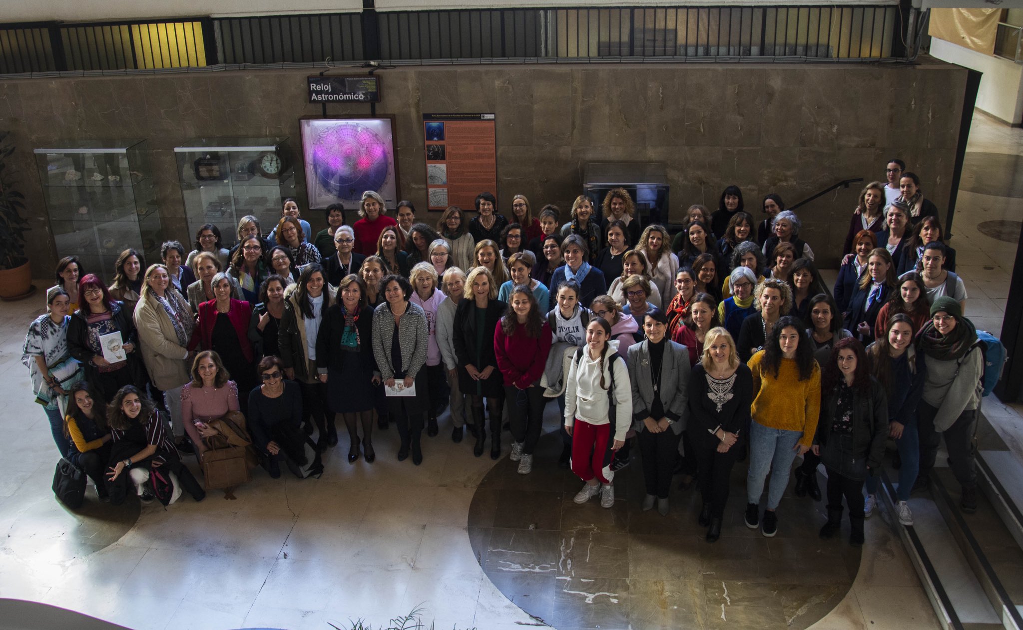 Foto Conmemorativa del Día de La Mujer y la Niña en Ciencia 2019