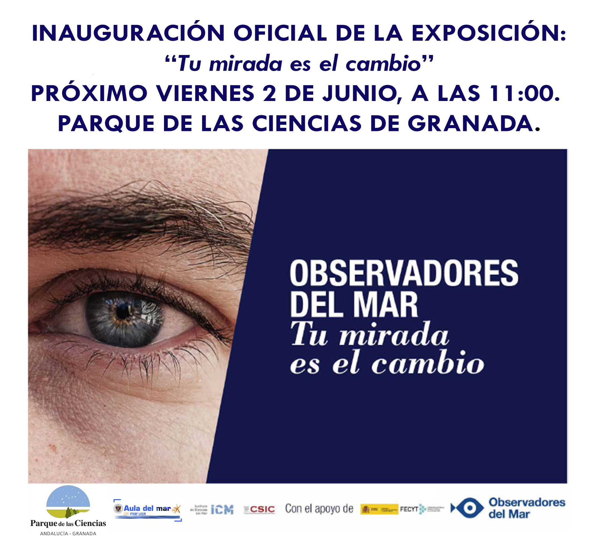 Inauguración oficial Exposición Observadores del Mar