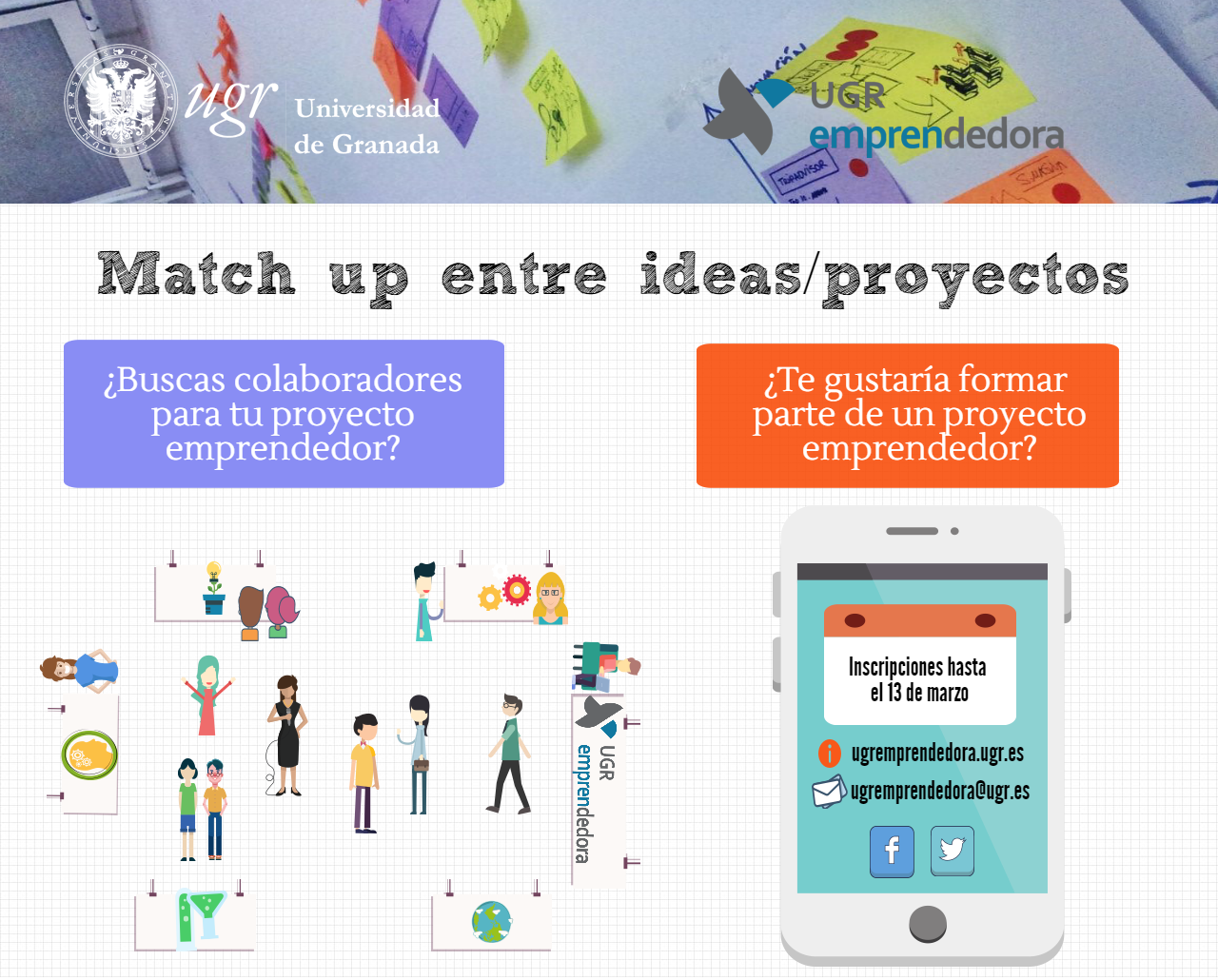 Match up entre ideas/proyectos de la Universidad de Granada