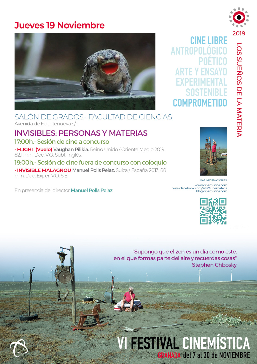 Sesión de Cine - Invisibles: Personas y Materias