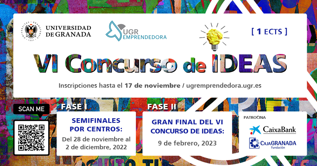VI edición del Concurso de Ideas de la Universidad de Granada
