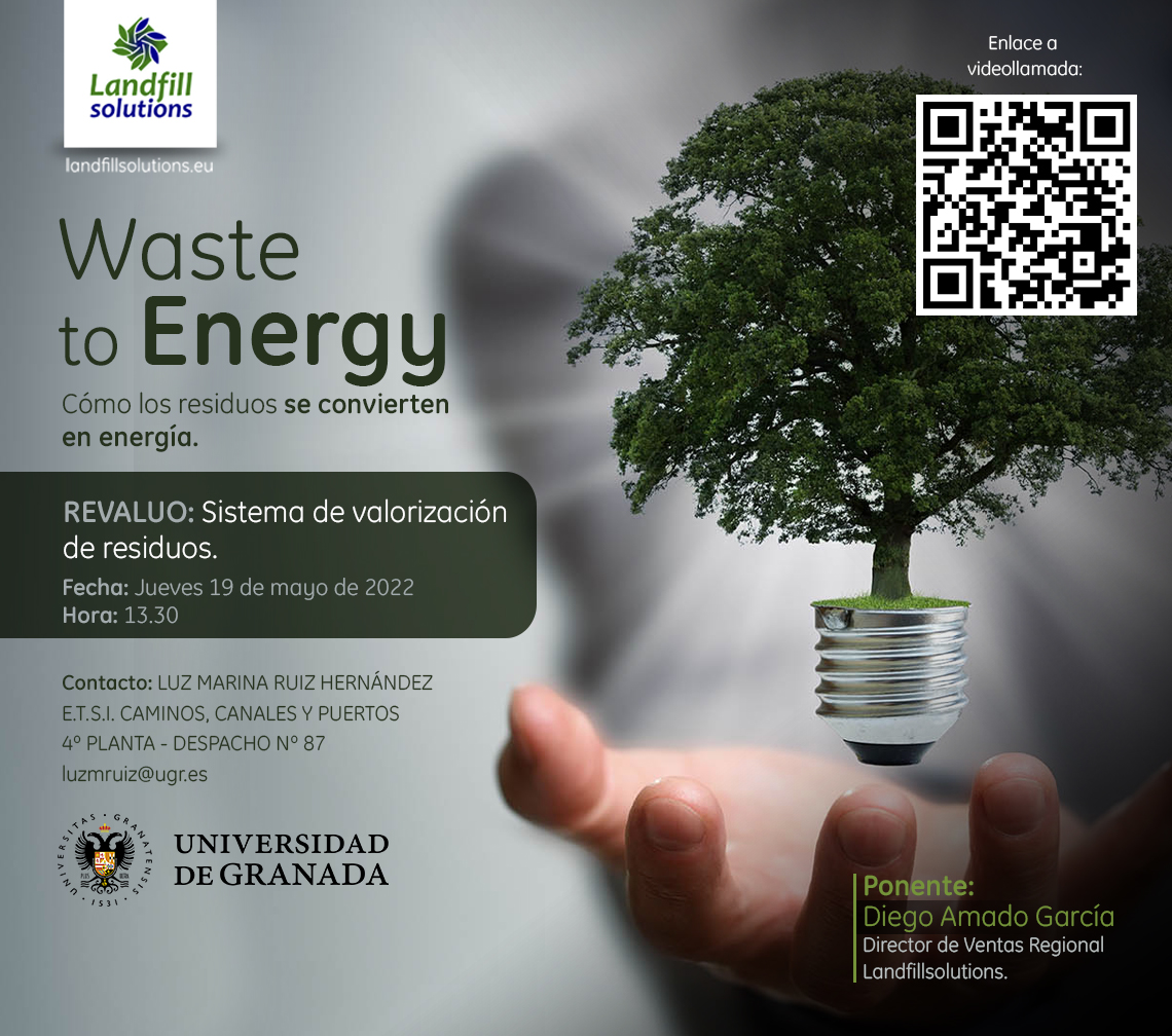 Conferencia online "Waste to Energy: Cómo los residuos se convierten en energía”