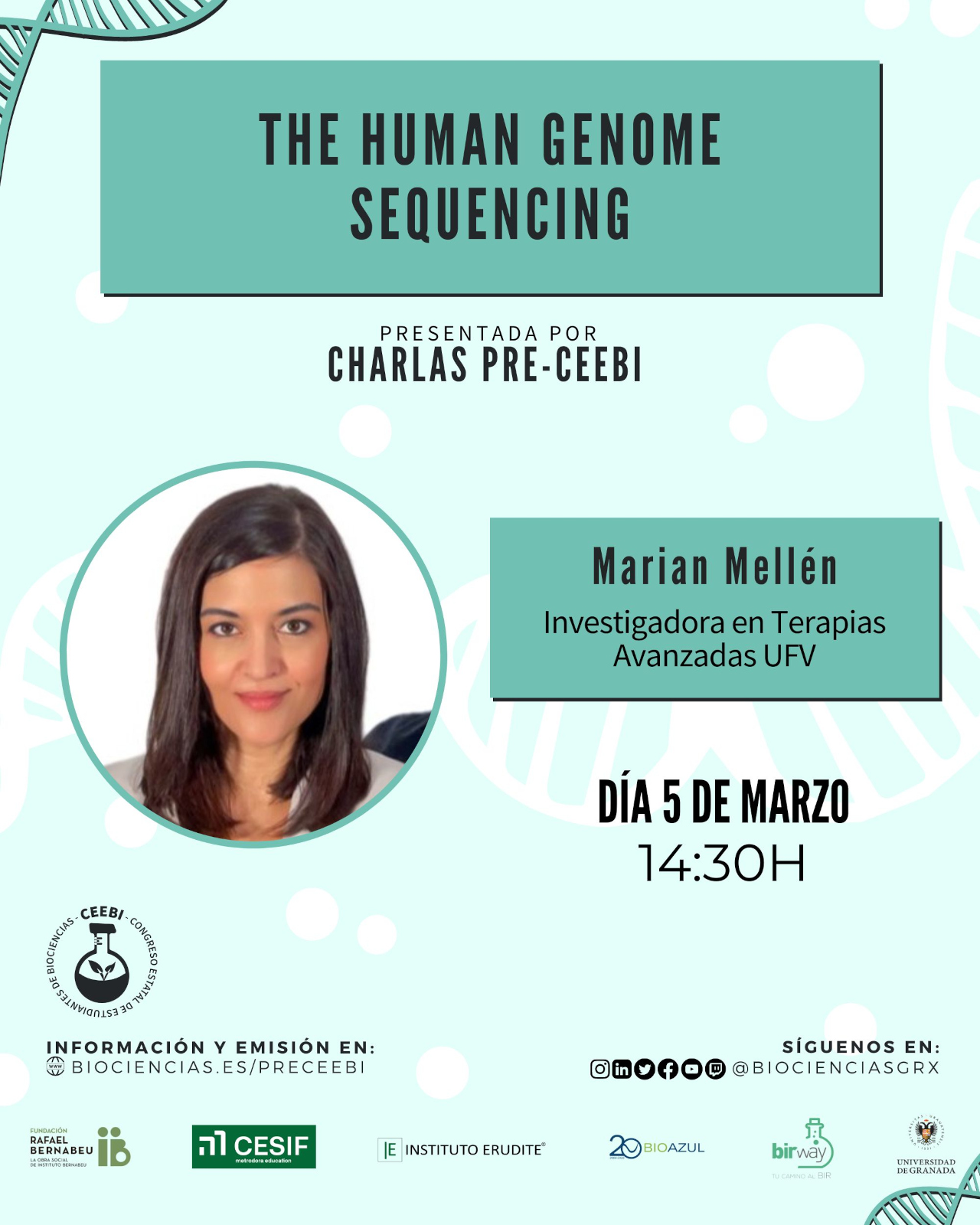Charla online The Human Genome Sequencing