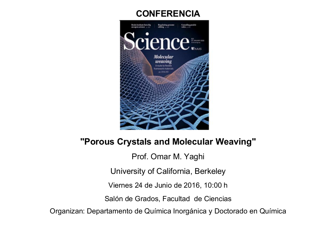 Porous Crystals and Molecular Weaving