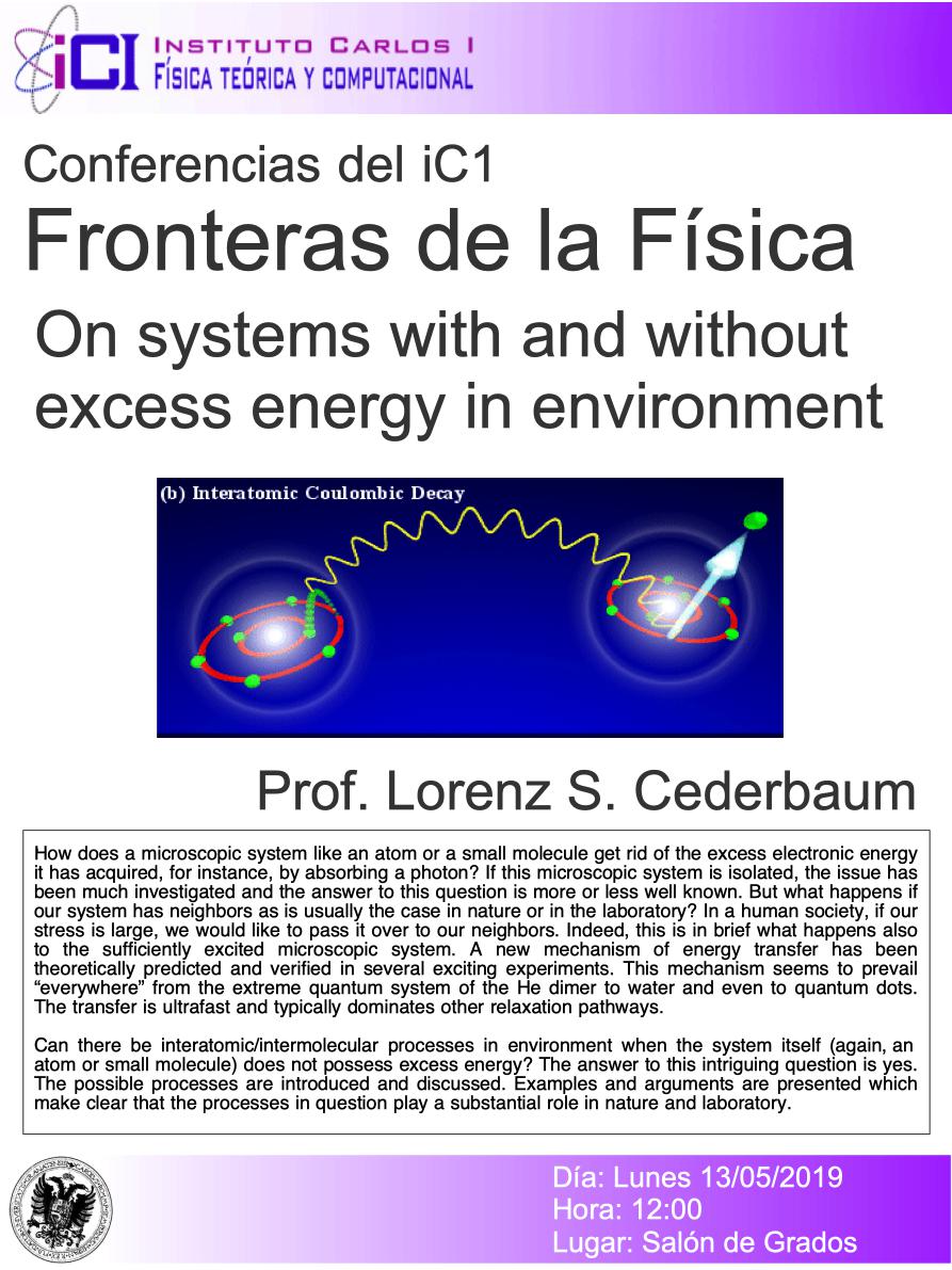 On systems with and without excess energy in environment