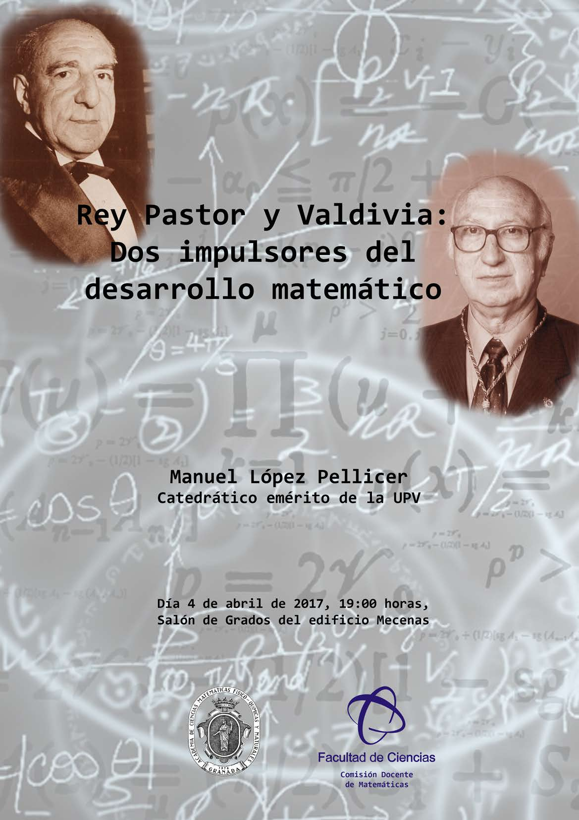 Rey Pastor y Valdivia: dos impulsores del desarrollo matemático