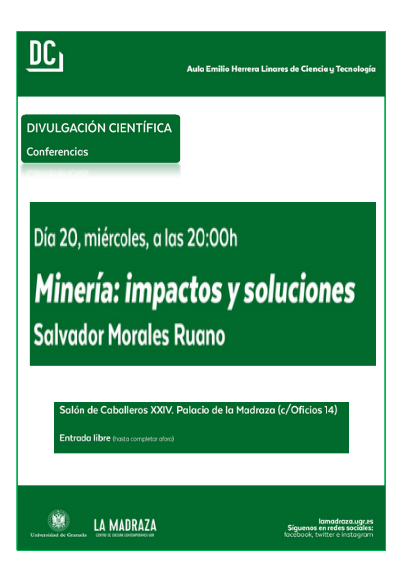 Conferencia Minería: impactos y soluciones