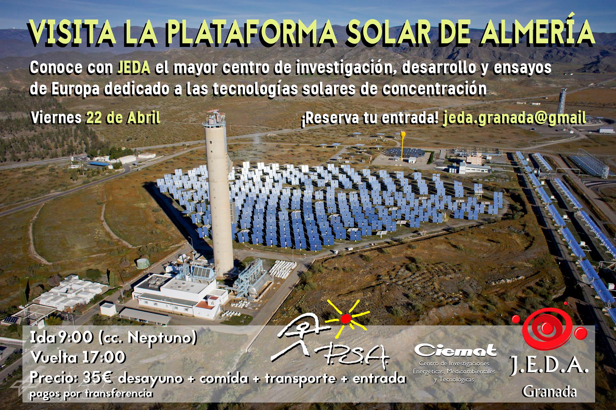 Visita a la Plataforma Solar de Almería