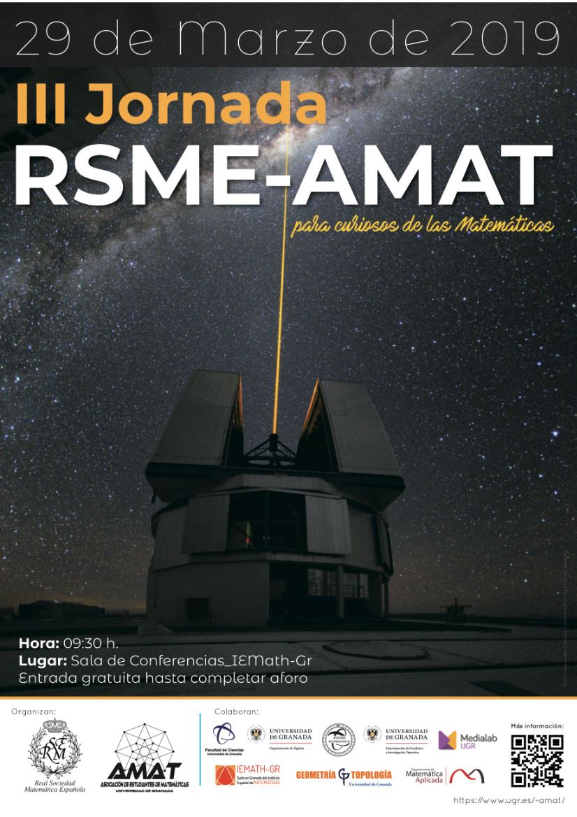 III Jornada RSME-AMAT para curiosos de las Matemáticas