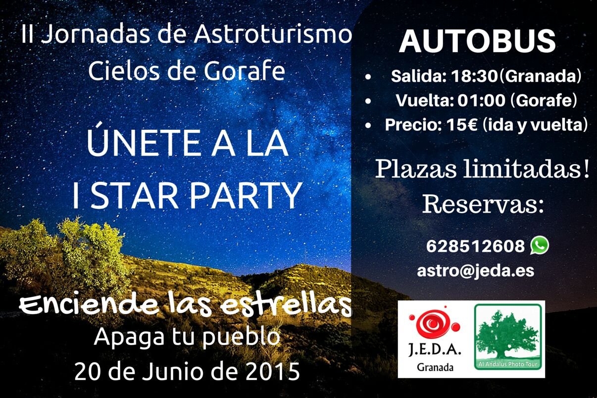 I Star Party - II Jornada de Astroturismo "Cielos de Gorafe" 