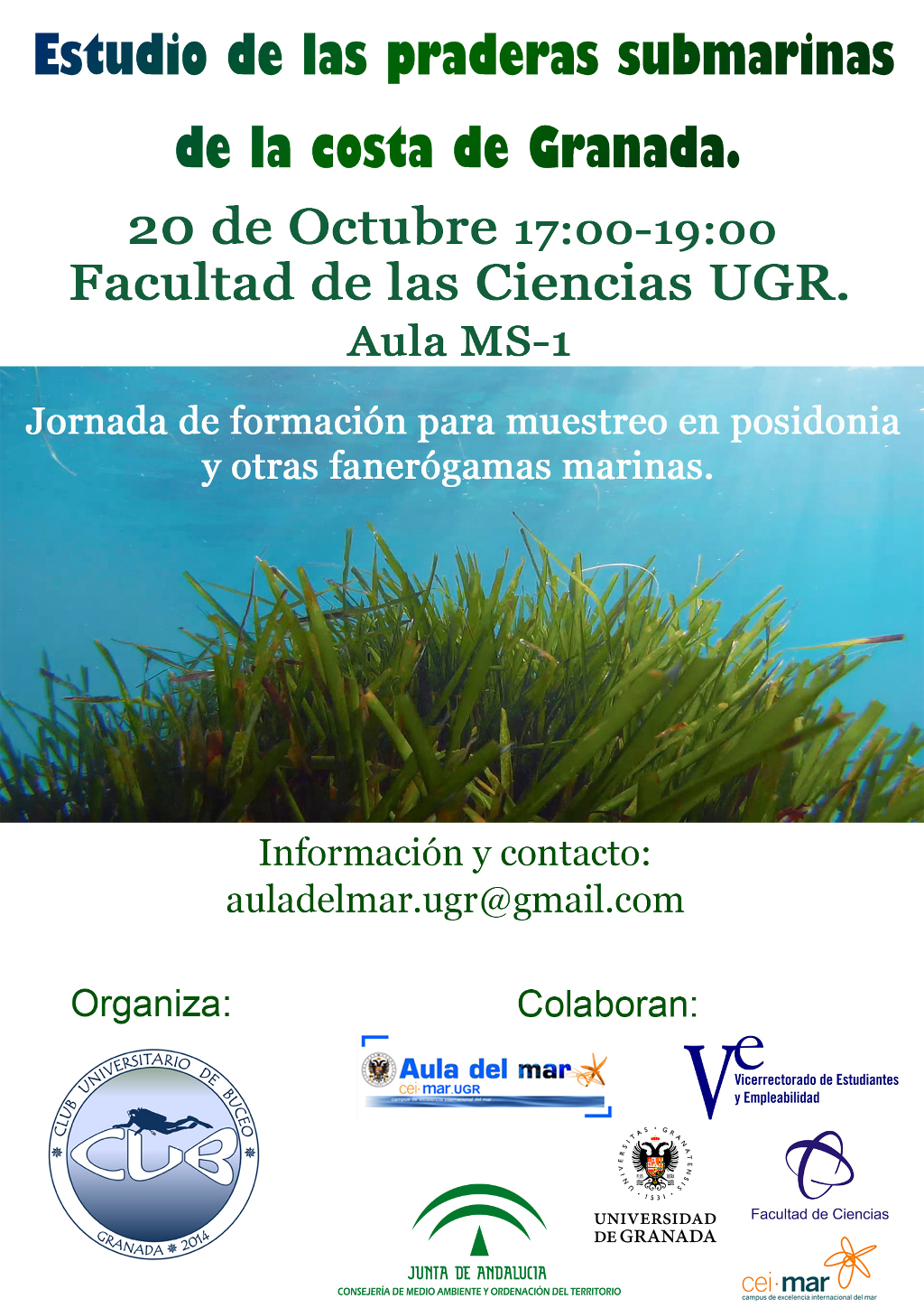 Jornada sobre el estudio de las praderas submarinas de la costa de Granada