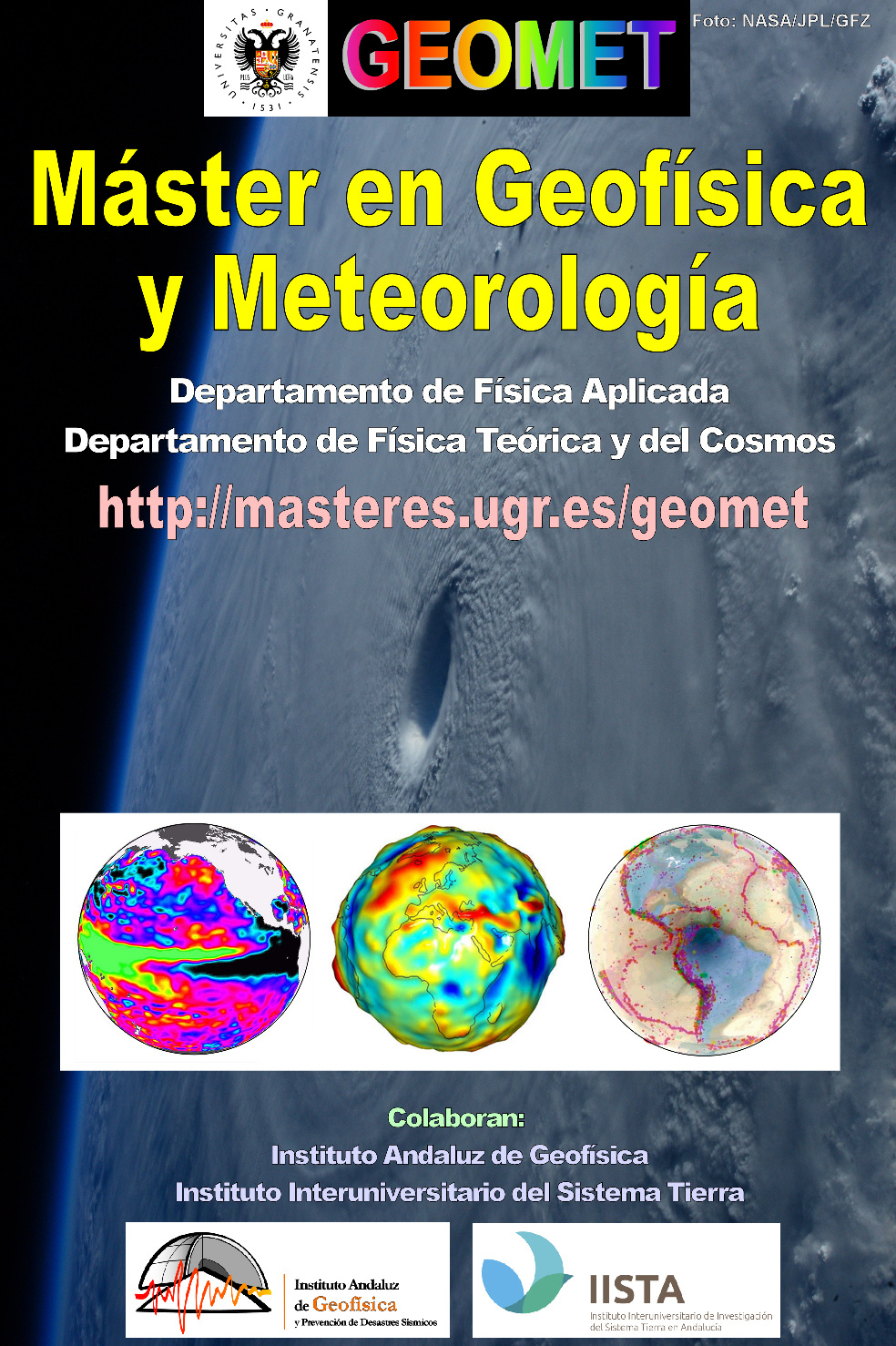 Máster en Geofísica y Meteorología Curso 2017-2018