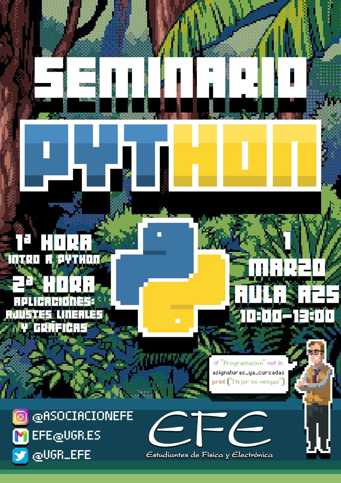 Seminario Python de la Asociación EFE