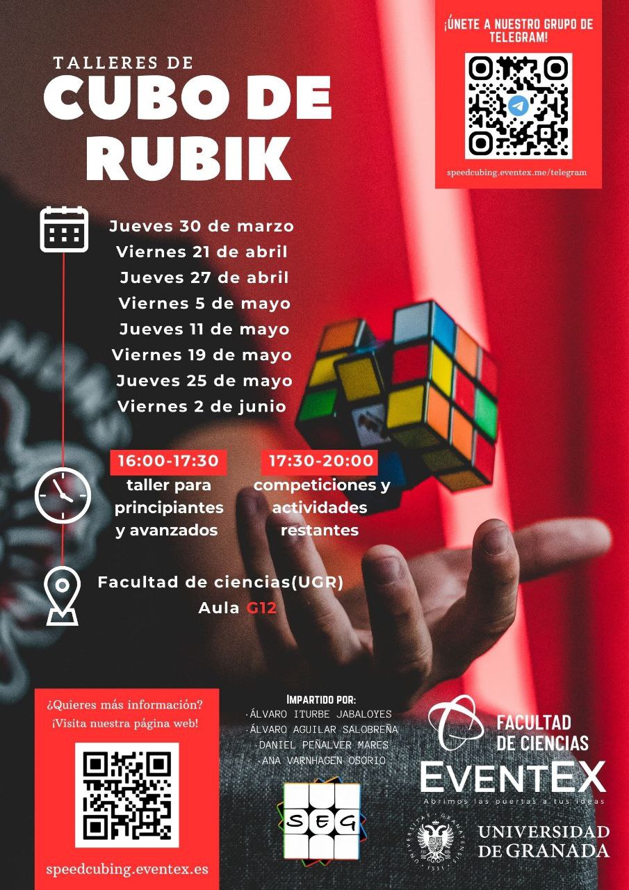 Talleres cubos de Rubik (marzo - junio 2023)
