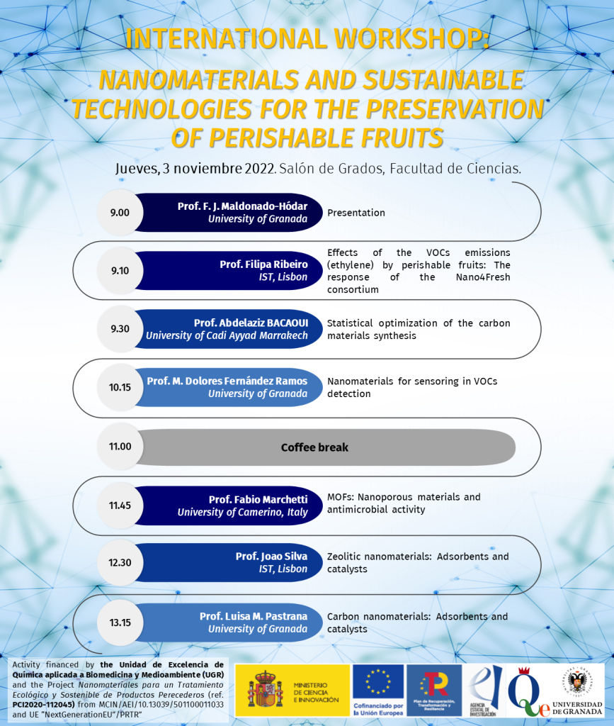 International Workshop on Nanomaterials and Sustainable Technologies for the Preservation of Perishable Fruits