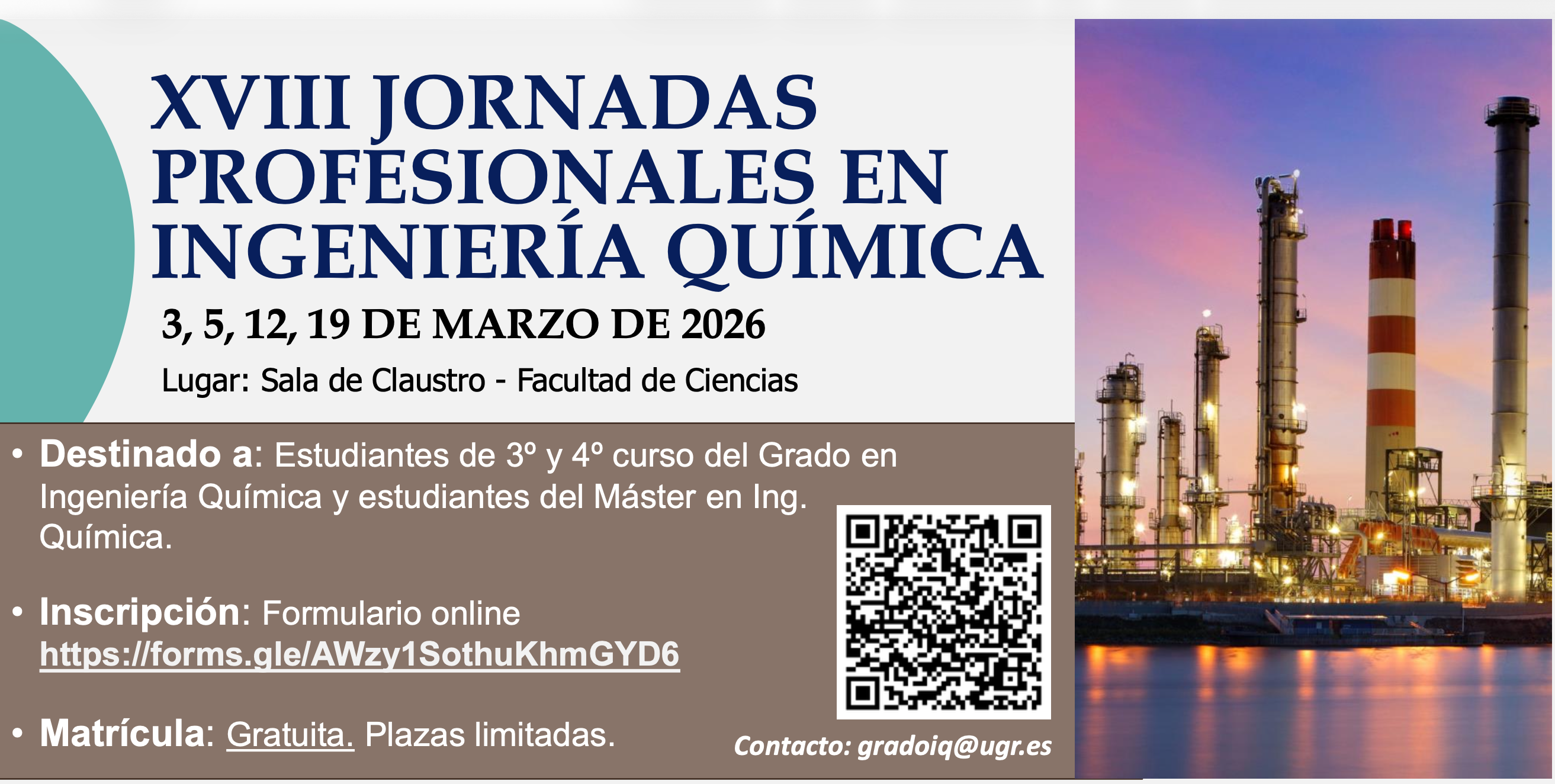 Imagen con cartel y foto de las jornadas